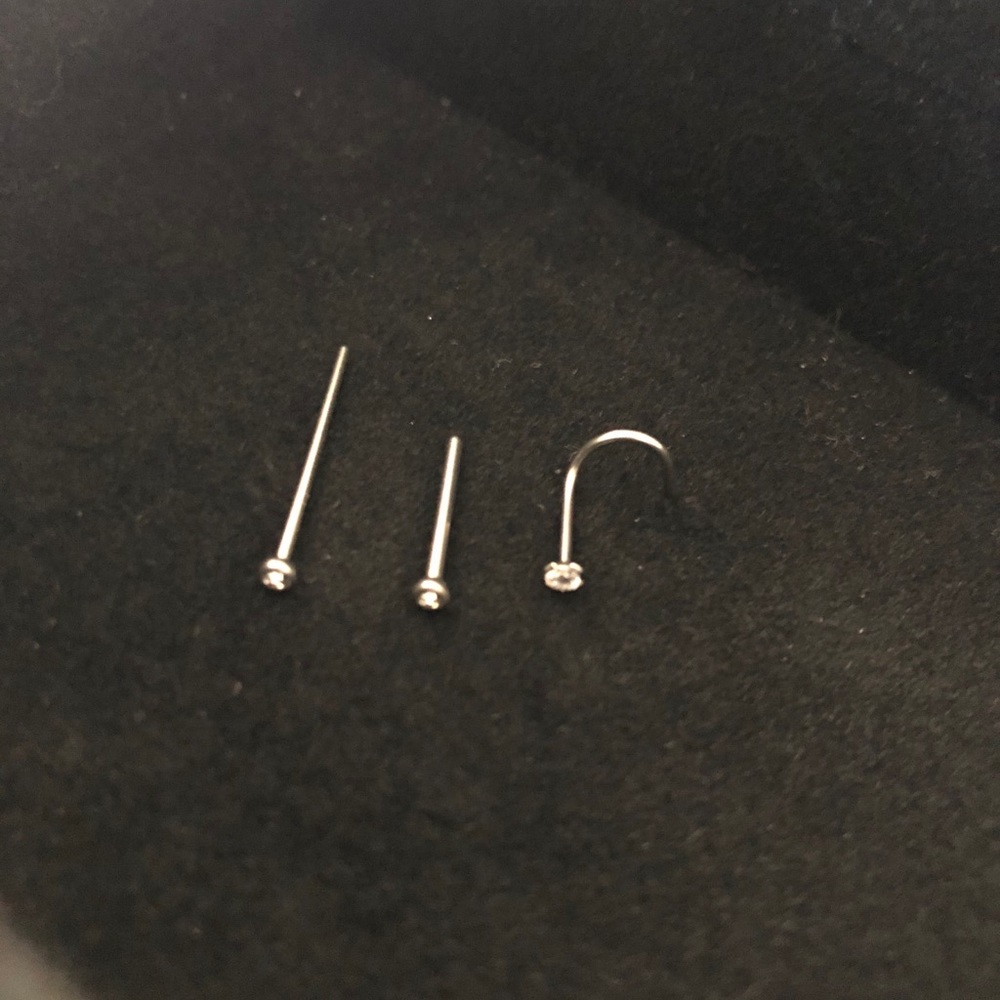 Nose diamond studs